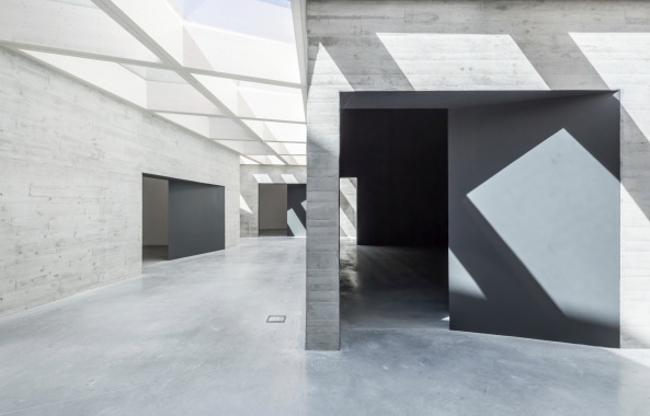 Beton, Landmark, Portugal, Centro de Interpreta��o do Rom�nico, Spaceworkers, Portuguese Romanesque Route, Romanische Route, Lousada, Monument, Transromanica, Paredes, information center, Beton, concrete, Gew�lbe, Sergio Pirrone, Romanik, Antiromanik