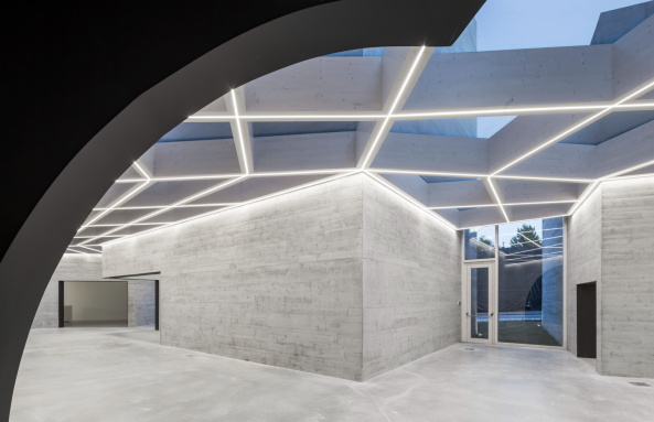 Beton, Landmark, Portugal, Centro de Interpreta��o do Rom�nico, Spaceworkers, Portuguese Romanesque Route, Romanische Route, Lousada, Monument, Transromanica, Paredes, information center, Beton, concrete, Gew�lbe, Sergio Pirrone, Romanik, Antiromanik