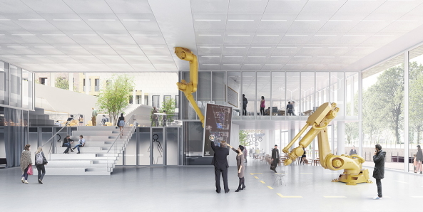 Studioninedots, Delft, 2017, Gewinner, winner, Delft, decision, Antoni building, Ontwikkelingsbedrijf Spoorzone Delft, people, knowledge and technology