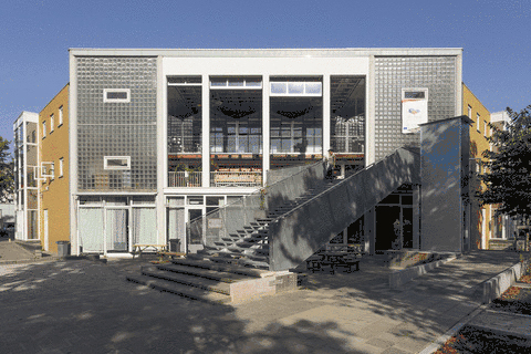 Amsterdam, Niederlande, Slotervaart, BETA office, Elisabeth Boersma, Ru Par Schule, Ru Par School, Ru Par Community, Gemeinschaftszentrum, Umnutzung