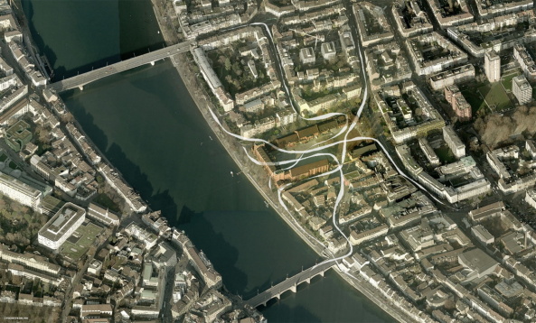 Basel, Kaserne, Schweiz, Kleinbasel, Sanierung, Abstimmung, Umnutzung, Focketyn del Rio Studio, Februar, Coworking space, Kulturraum, ffentlicher Raum, Public Space