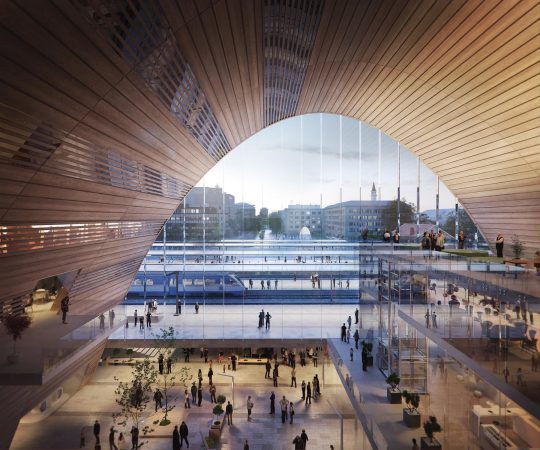 Transporthub in Nordfinnland