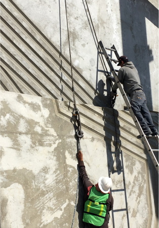 Baunetz, Baunetz Meldung, Architektur, architecture, Rafael Gamo, Jorge Urias, Jorge Urias Studio, Anapra, Ciudad Juarez, Mexiko, Mexico, El Paso, Ladengebude, commercial building, concrete, patterns, Beton, Muster, Struktur, Markt, market, tilt-up concrete