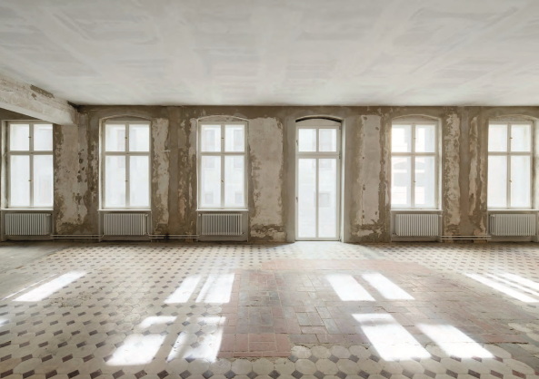 Historisches Gebudeensemble in Berlin ausgebaut