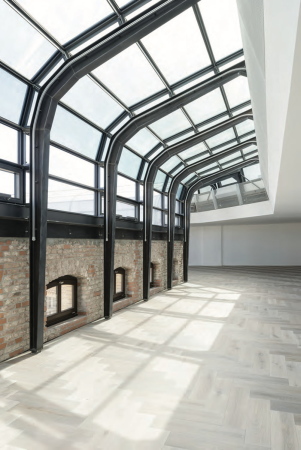 Historisches Gebudeensemble in Berlin ausgebaut