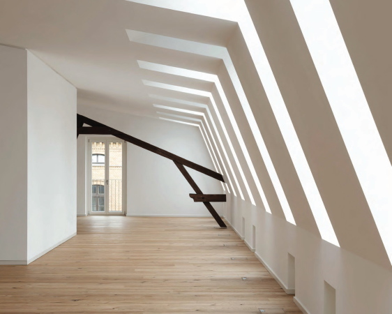 Historisches Gebudeensemble in Berlin ausgebaut