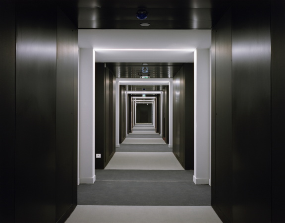 Frankreich, Paris, Paris-Saclay, Research-intensive und Business Cluster, Campus du plateau de Saclay, Saclay-Plateau, ParisTech, Grande �cole, EDF-Lernzentrum und Campus, ecdm Architekten, learning center and a multi-activity campus, Ultra-Hochleistungsbeton (UHPC)