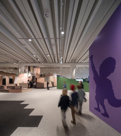 Alumunium, Kupfer, Stahl, Backstein, Bestand, Tuborg, CEBRA, Kinder, Ausstellung, Treppe, staircase, introvertiert, extrovertiert, Experimentarium, Adam Molk, 2017