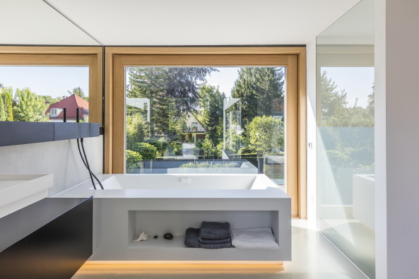 Mnchen, Einfamilienhaus, Haus B19, Neutard Schneider Architekten, Beton, Fge