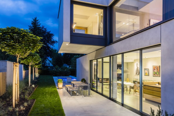 Mnchen, Einfamilienhaus, Haus B19, Neutard Schneider Architekten, Beton, Fge