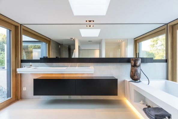 Mnchen, Einfamilienhaus, Haus B19, Neutard Schneider Architekten, Beton, Fge