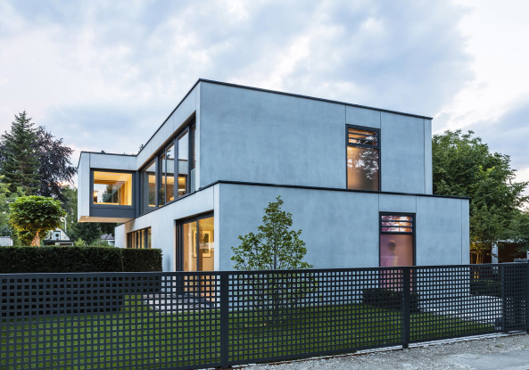 Mnchen, Einfamilienhaus, Haus B19, Neutard Schneider Architekten, Beton, Fge