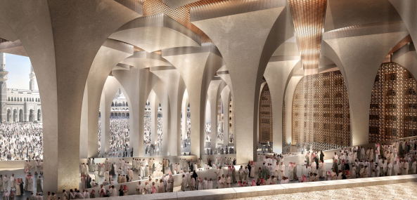Mekka, Saudi Arabien, Kaaba, Heilige Mosches, Grand Mosque, Holy Kaaba, Foster + Partners, Jabal Omar Development Company, arab architecture, arabische Architektur