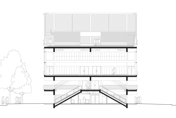 Paris-Saclay, Muoto, Baunetz, Meldung, Architektur, architecture, Universitt, university, Cmapus, Paris, Saclay, public condenser, Maxime Delvaux