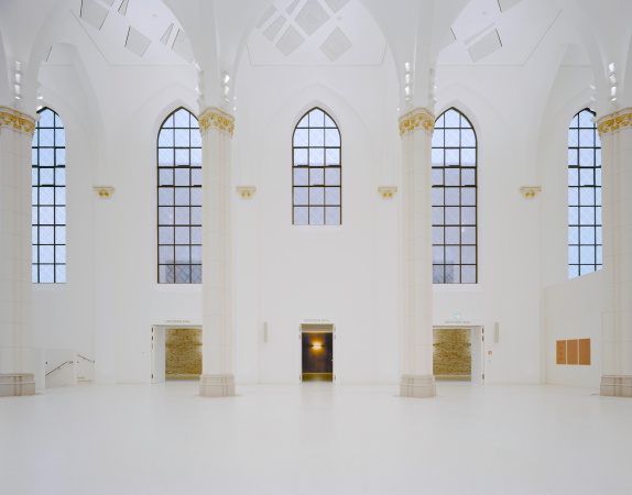 Kirche, Altbau, Musikforum, Kritik, Bez+Kock, Brigida Gonzalez, Bochum, Symphoniker, Anneliese Brost, B�rgerbegehren, B�hne, Treppe, stairs, Rampe, ramp, music hall