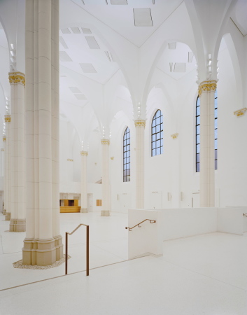 Kirche, Altbau, Musikforum, Kritik, Bez+Kock, Brigida Gonzalez, Bochum, Symphoniker, Anneliese Brost, B�rgerbegehren, B�hne, Treppe, stairs, Rampe, ramp, music hall