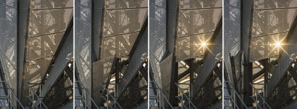 Mark Hadden, landmarke, kraftwerk, heizkraftwerk, golden, goldener, schornstein, neubau, london, greenwich, besucherzentrum, �ffentlich, �ffentlichkeitsarbeit, architekten, c.f.moller, moller, M�ller, C.F.M�ller, sakral, kirche, turm, schwarz, wei�, w�rme, energie, energieversorgung, transparenz, architektur, industrie, peninsula, halbinsel, c.f.