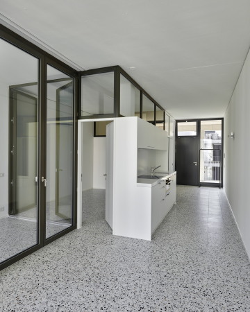 Z�rich, Edelaar Mosayebi Inderbitzin, Schweiz, MINMAX, Wohnungsbau, New creative Class, marketing, Switzerland, Zurich, Modern housing, Minimalism, Minimalismus, Maisonette, Terrazzo, Clusterwohnung, Roland Bernath