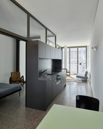 Z�rich, Edelaar Mosayebi Inderbitzin, Schweiz, MINMAX, Wohnungsbau, New creative Class, marketing, Switzerland, Zurich, Modern housing, Minimalism, Minimalismus, Maisonette, Terrazzo, Clusterwohnung, Roland Bernath