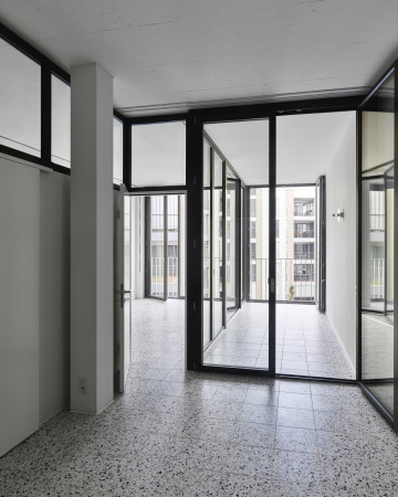 Z�rich, Edelaar Mosayebi Inderbitzin, Schweiz, MINMAX, Wohnungsbau, New creative Class, marketing, Switzerland, Zurich, Modern housing, Minimalism, Minimalismus, Maisonette, Terrazzo, Clusterwohnung, Roland Bernath