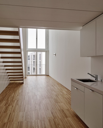 Zrich, Edelaar Mosayebi Inderbitzin, Schweiz, MINMAX, Wohnungsbau, New creative Class, marketing, Switzerland, Zurich, Modern housing, Minimalism, Minimalismus, Maisonette, Terrazzo, Clusterwohnung, Roland Bernath