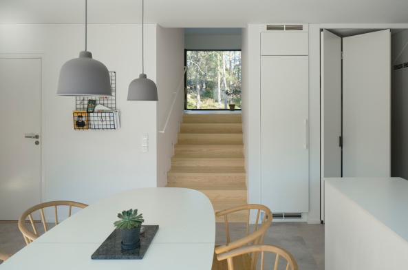 ke E:son Lindman, Baunetz, Baunetz-Meldung, Architektur, srchitecture, Modet, Arklab, Stockholm, Reihenhuser, row houses, housing, scandinavia, scandinavian, swedish, sweden, holz, wood, grau, grey, Erik Wallin Bygg