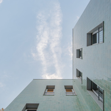 Casa Acreditar Porto, Porto IPO, onkologisches Zentrum, atelier do cardoso . arquitectos, Spende, Donation, portugiesische Hersteller, Hohlraum, patio, garten, Wohnen, jugendliche Patienten, sorgf�ltige Architektur, Portugal, Porto