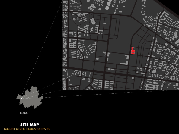 Morphosis, Soeul, Thom Mayne, Foschrungszentrum, Sdkorea, 2017, plan, project, new building, KOLON CORPORATE AND RESEARCH HEADQUARTERS, Corporate headquarters, offices, and research center including labs, meeting suites, exhibition space, brand shop, cafeteria, library, lecture rooms, and other support facilities, Baunetz, Baunetz-Meldung, Architektur, Architekt, architect, architecture, Architekt gesucht, Meldungen, architecture-news, Architektur Deutschland, deutsche Architekten, german architecture, young architects, Flughafen Tempelhof, Columbiadamm, Wohnhaus, Geschftshaus, Neubau, Fertigstellung, Columbiahalle, Ensemble, Klinker, Backstein, 2016, Berliner Architekten, new building, brick, bricks, housing, Gewehrs Pudewill