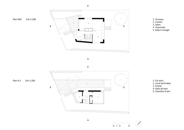 Schnepp Renou, Karawitz, Baunetz, Meldung, Architektur, architecture, Paris, banlieu, Marly-le-Roi, Einfamilienhaus, Passivhaus, single family house, Milena Karanesheva, Mischa Witzmann, Holzverkleidung, Holzfassade, wood, Maison Bambou