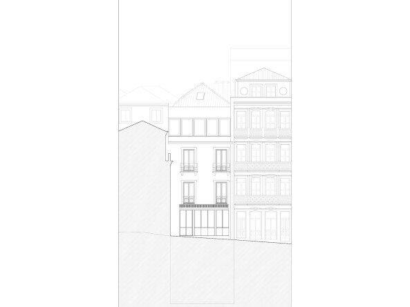 porto, portugal, hotel, luxus, bauen im bestand, altbau, historisch, aufstockung, entkernt, petra liquida, Armazém, zentrum, zentral, tourismus, touristisch, neubau, renovierung, beton, holz, stahl, materialmix, interieur, innenarchitektur, zimmer, einrichtung, hotelzimmer, jos campos, aussicht, dachlandschaft