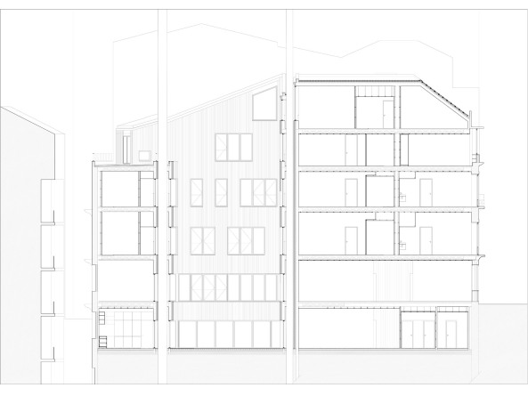 porto, portugal, hotel, luxus, bauen im bestand, altbau, historisch, aufstockung, entkernt, petra liquida, Armazém, zentrum, zentral, tourismus, touristisch, neubau, renovierung, beton, holz, stahl, materialmix, interieur, innenarchitektur, zimmer, einrichtung, hotelzimmer, jos campos, aussicht, dachlandschaft