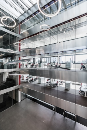 Baunetz, Meldung, Architektur, architecture, Marazzi, Paul, 3M, Langenthal, Bern, Firmenzentrale, Bro, Fassade, Keramikfassade, Keramik, Fliesen, tiles, facade, ceramics, office, headquarter, office building, Rob Lewis, Ben Zurbriggen