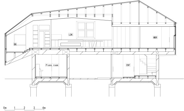 Odawara, Japan, Einfamilienhaus, Cubo Design Architect, Hitoshi Saruta, Hiroshi Ueda, house with a view, kanawara, Made in Japan, wood, Concrete, Holz, Beton