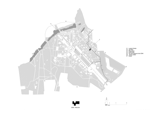DIT pavilion, Ausstellungspavillon, Moskua, Russland, 2016, Architecture bureau WALL, Wall Moskau, Moscow Information Technology Department, VDNH, Smart City, Beton, Monolith, Kubus, Relief, Struktur, Brutalismus