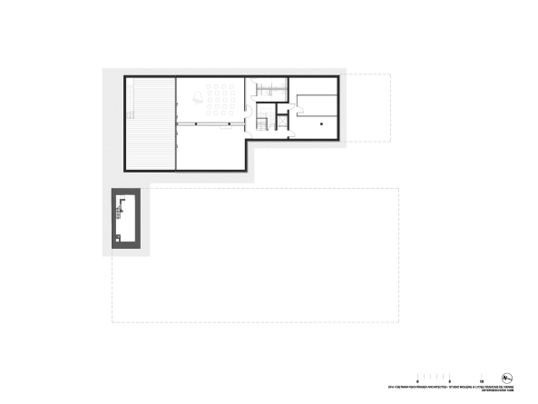 Wien, �sterreich, Lyc�e Fran�ais, Studio Moli�re, Dietmar Feichtinger Architectes, Schulerweiterung, Umbau, Neustrukturierung, �ffnung, Gegens�tze, Bestand, Transparenz