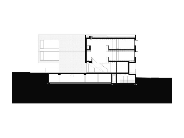 bank, neubau, beton, sichtbeton, schweiz, lugano, Stabio, s�dschweiz, italien, bankfiliale, repr�sentation, organisch, fensterband, montemurro, aguiar, architects, architekten, bahn, bahnhof, kleinstadt, stadt, �fentlich, veranstaltung, venue, reiffeisen, reiffeisenbank, simone bossi