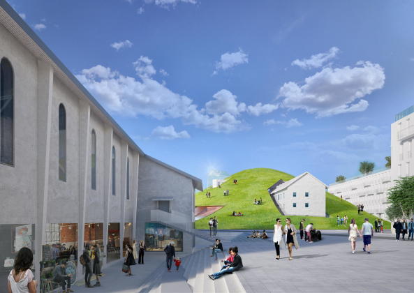 MVRDV planen Kasernenumbau in Mannheim