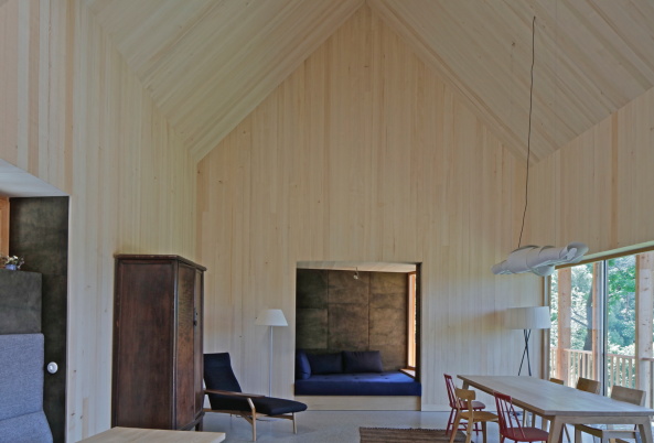 Baunetz, Meldung, architektur, architecture, 2017, Ralf Bock, Haus K, Holz, wood, Philippe Ruault