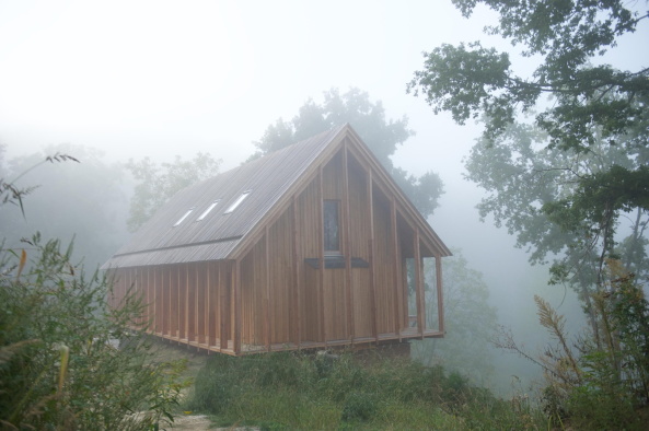 Baunetz, Meldung, architektur, architecture, 2017, Ralf Bock, Haus K, Holz, wood, Philippe Ruault