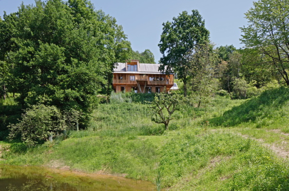 Baunetz, Meldung, architektur, architecture, 2017, Ralf Bock, Haus K, Holz, wood, Philippe Ruault