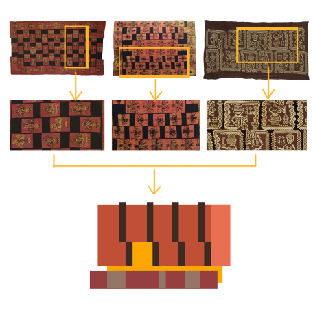 Peru, Museumsgeb�ude, Museum, Neubau, erdbeben, Ica, Archeologie, Antropologie, Julio Tello, Zivilisation, Paracas-Kultur, Paracas-Culture, Paracas Nationalpart, Pisco Meer, W�ste, W�stenarchitektur, Sammling, Sandra Barclay, Jean Pierre Crousse, Bucht, Ausblick, Puzzolane-Zement, Puzzolane, Salzw�ste, rot, W�stenfarbe, Textilmuster, Textilprodukt, Anden, Riss, Ausstellung, Ausstellungshallen, Exibition, Crist�bal Palma