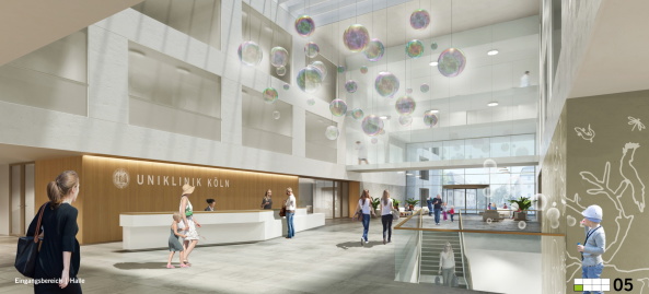 Anerkennung: ash sander hofrichter architekten GmbH, Eingangshalle