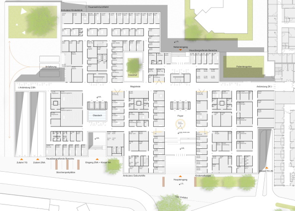 Anerkennung: JSWD Architekten GmbH + Co. KG, Ebene 0