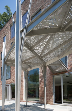 Baunetz, Meldung, Architektur, architecture, Rock Creek House, NADAAA, Washington, USA, Amerika, John Horner, residential, Wohnhaus, Umbau, renovation, brick, Ziegel, Backstein, bimorph, organic, organisch, Interior Design, Interieur, Multiplex, plywood, Holz, wood, Nader Tehrani, Katherine Faulkner