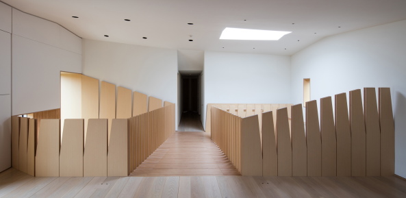 Baunetz, Meldung, Architektur, architecture, Rock Creek House, NADAAA, Washington, USA, Amerika, John Horner, residential, Wohnhaus, Umbau, renovation, brick, Ziegel, Backstein, bimorph, organic, organisch, Interior Design, Interieur, Multiplex, plywood, Holz, wood, Nader Tehrani, Katherine Faulkner