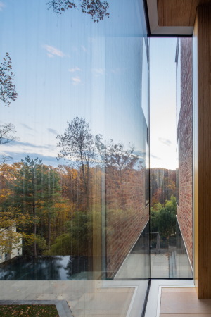 Baunetz, Meldung, Architektur, architecture, Rock Creek House, NADAAA, Washington, USA, Amerika, John Horner, residential, Wohnhaus, Umbau, renovation, brick, Ziegel, Backstein, bimorph, organic, organisch, Interior Design, Interieur, Multiplex, plywood, Holz, wood, Nader Tehrani, Katherine Faulkner