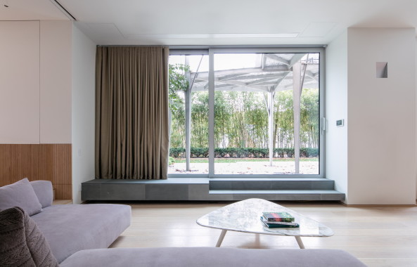 Baunetz, Meldung, Architektur, architecture, Rock Creek House, NADAAA, Washington, USA, Amerika, John Horner, residential, Wohnhaus, Umbau, renovation, brick, Ziegel, Backstein, bimorph, organic, organisch, Interior Design, Interieur, Multiplex, plywood, Holz, wood, Nader Tehrani, Katherine Faulkner