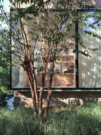 Baunetz, Meldung, Architektur, architecture, Rock Creek House, NADAAA, Washington, USA, Amerika, John Horner, residential, Wohnhaus, Umbau, renovation, brick, Ziegel, Backstein, bimorph, organic, organisch, Interior Design, Interieur, Multiplex, plywood, Holz, wood, Nader Tehrani, Katherine Faulkner