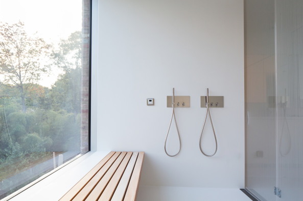 Baunetz, Meldung, Architektur, architecture, Rock Creek House, NADAAA, Washington, USA, Amerika, John Horner, residential, Wohnhaus, Umbau, renovation, brick, Ziegel, Backstein, bimorph, organic, organisch, Interior Design, Interieur, Multiplex, plywood, Holz, wood, Nader Tehrani, Katherine Faulkner