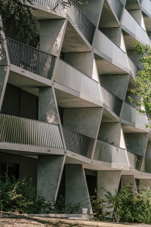 Architektur, Baunetz, Meldung, News, Architecture, Jolimont, NOMOS, Schweiz, Swiss, Genf, Geneva, Wohnungsbau, Wohnhaus, Haus, House, Apartmenthouse, Gartenstadt, Grn, Villa, Stadtvilla, Terrasse, BIenenstock, hive, Eisengelnde, Betonmodul, Fertigteil, Fassade, Animierung, Facettierte Fassade, Transparenz, Lichtspiel, Bodentiefe fenster, Wohnungstypen, zweiseitige belichtung, Auenterrasse, Garten, Gebude-villa, Building-villa, Imagen Subliminal, Miguel de Guzmn